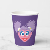 Abby Cadabby Gesicht Pappbecher (Vorderseite)