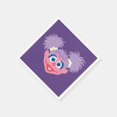 Abby Cadabby Gesicht Serviette (Ecke)
