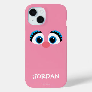 Abby Cadabby großes Gesicht Fügen Sie Ihren Name iPhone 15 Hülle