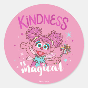 Abby Cadabby - Kindness ist magisch Runder Aufkleber