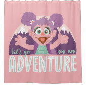 Abby Cadabby | Lasst uns ein Abenteuer machen Duschvorhang (Vorderseite)