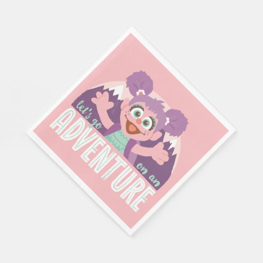Abby Cadabby | Lasst uns ein Abenteuer machen Serviette (Ecke)