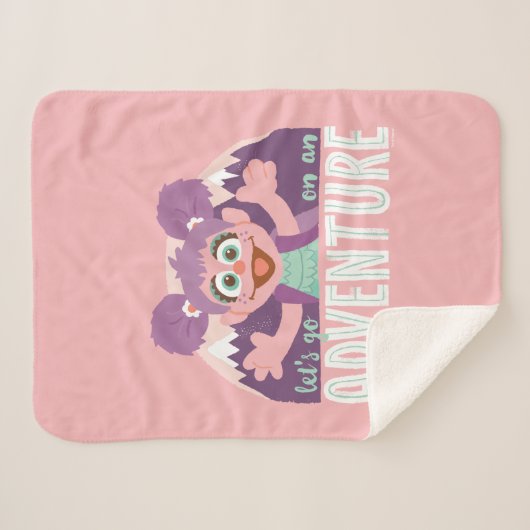 Abby Cadabby | Lasst uns ein Abenteuer machen Sherpadecke (Vorderseite (Horizontal))