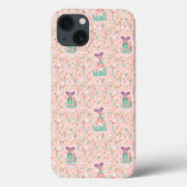 Abby Cadabby | Muster der Blume Holz Case-Mate iPhone Hülle (Rückseite)