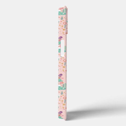 Abby Cadabby | Muster der Blume Holz Case-Mate iPhone Hülle (Rückseite / Rechts)