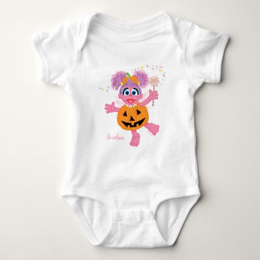 Abby Cadabby | Niedlich als Pumpkin Baby Strampler (Vorderseite)