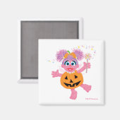 Abby Cadabby | Niedlich als Pumpkin Magnet (Vorderseite/Rückseite)