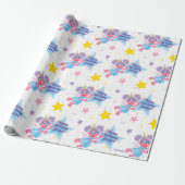 Abby Cadabby Party Star Pattern Geschenkpapier (Ungerollt)