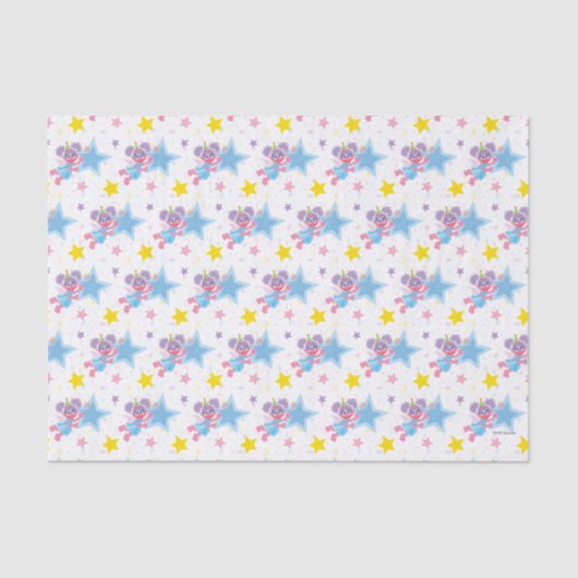 Abby Cadabby Party Star Pattern Seidenpapier (Vorderseite)