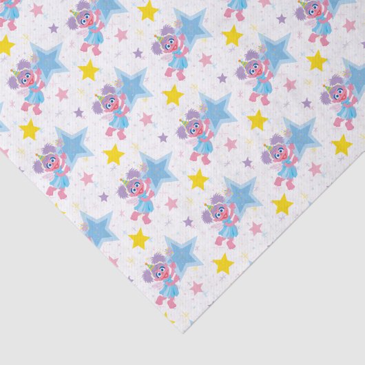 Abby Cadabby Party Star Pattern Seidenpapier (Ausschnitt)