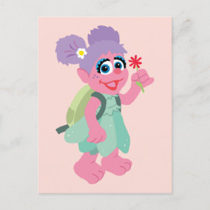 Abby Cadabby Picking Daisies Postkarte