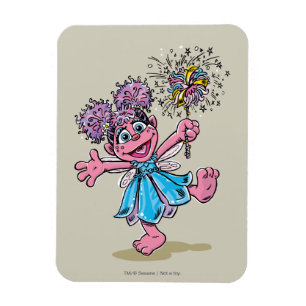 Abby Cadabby Retro Art Magnet