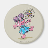 Abby Cadabby Retro Art Magnet (Vorne)