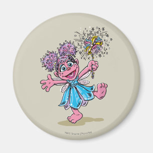 Abby Cadabby Retro Art Magnet