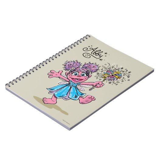 Abby Cadabby Retro Art Notizblock (Linke Seite)