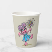 Abby Cadabby Retro Art Pappbecher (Rückseite)