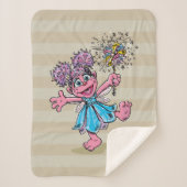 Abby Cadabby Retro Art Sherpadecke (Vorderseite)
