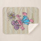 Abby Cadabby Retro Art Sherpadecke (Vorderseite (Horizontal))