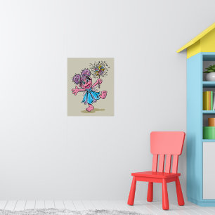 Abby Cadabby Retro-Kunst Poster