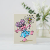 Abby Cadabby Retro-Kunst Postkarte (Stehend Vorderseite)