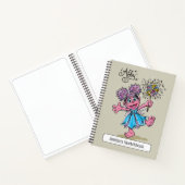 Abby Cadabby Retro Zeichnend Kunst Notizblock (Innenseite)