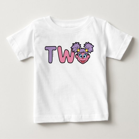 Abby Cadabby Second Birthday Baby T-shirt (Vorderseite)