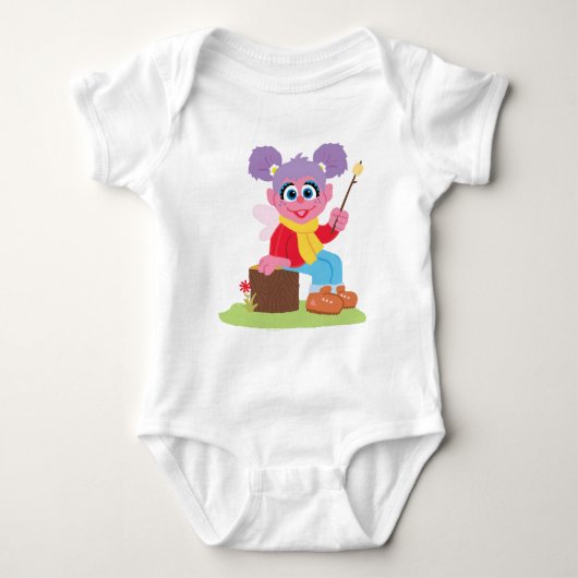 Abby Cadabby | S'mores machen Baby Strampler (Vorderseite)