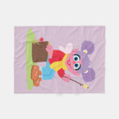 Abby Cadabby | S'mores machen Fleecedecke (Vorderseite (Horizontal))