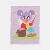Abby Cadabby | S'mores machen Fleecedecke (Vorderseite)
