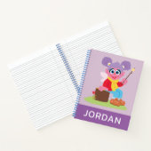 Abby Cadabby | S'mores machen | Name hinzufügen Notizblock (Innenseite)