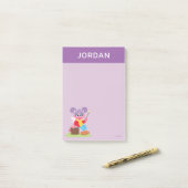 Abby Cadabby | S'mores machen | Name hinzufügen Post-it Klebezettel (Auf Schreibtisch)