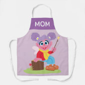 Abby Cadabby | S'mores machen | Name hinzufügen Schürze (Vorderseite)