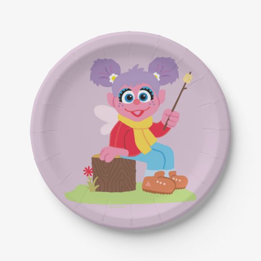 Abby Cadabby | S'mores machen Pappteller (Vorderseite)