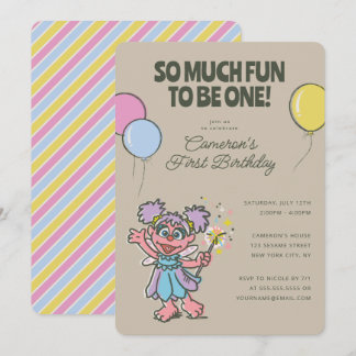 Abby Cadabby | So viel Spaß, ein Geburtstag zu sei Einladung