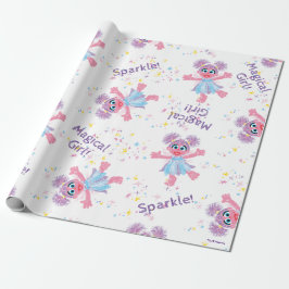 Abby Cadabby Sparkle Pattern Geschenkpapier