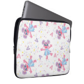Abby Cadabby Sparkle Pattern Laptopschutzhülle (Vorne Rechts)