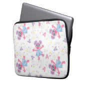 Abby Cadabby Sparkle Pattern Laptopschutzhülle (Vorderseite Links)