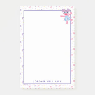Abby Cadabby Sparkle Pattern Post-it Klebezettel