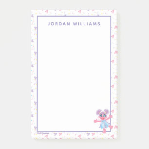 Abby Cadabby Sparkle Pattern Post-it Klebezettel