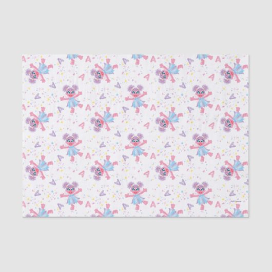Abby Cadabby Sparkle Pattern Seidenpapier (Vorderseite)