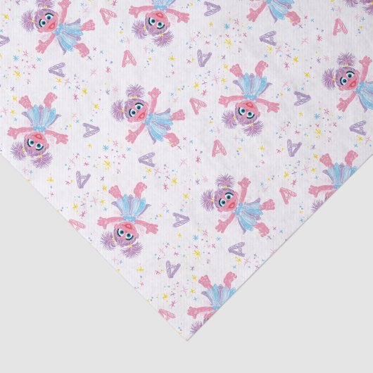 Abby Cadabby Sparkle Pattern Seidenpapier (Ausschnitt)