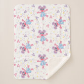 Abby Cadabby Sparkle Pattern Sherpadecke (Vorderseite)