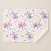 Abby Cadabby Sparkle Pattern Sherpadecke (Vorderseite (Horizontal))