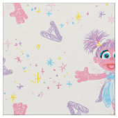 Abby Cadabby Sparkle Pattern Stoff (Nahaufnahme)
