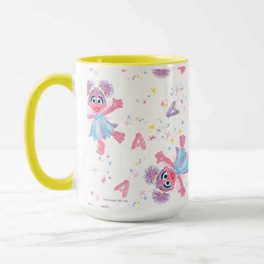 Abby Cadabby Sparkle Pattern Tasse (Links)