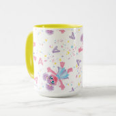 Abby Cadabby Sparkle Pattern Tasse (Vorderseite Links)