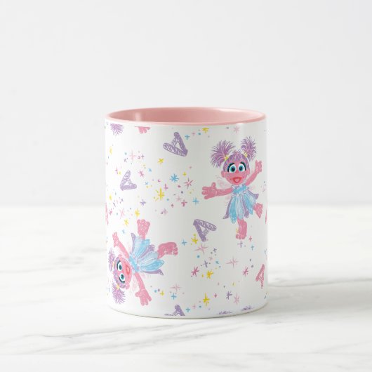 Abby Cadabby Sparkle Pattern Tasse (Zentrum)