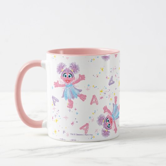 Abby Cadabby Sparkle Pattern Tasse (Links)