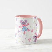 Abby Cadabby Sparkle Pattern Tasse (VorderseiteRechts)