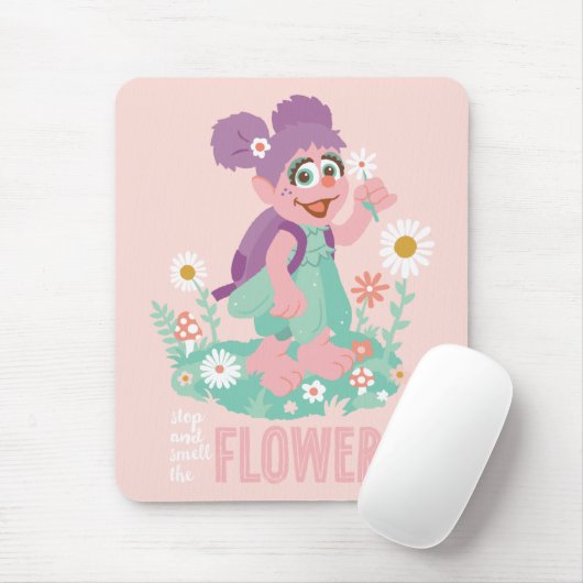 Abby Cadabby | Stoppen und Riechen der Blume Mousepad (Mit Mouse)